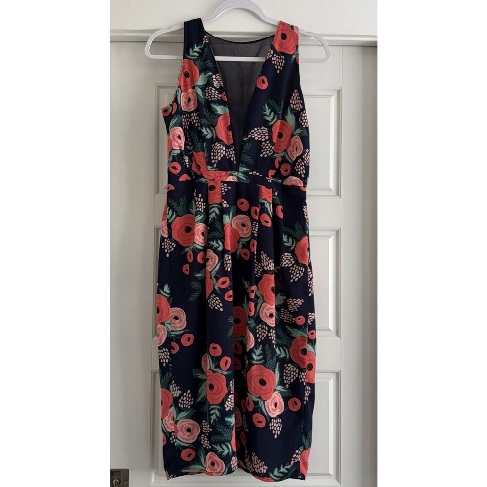 Paper Crown + Rifle Paper Co. Collab Spanish Rose Posey Bouquet Dress size 6